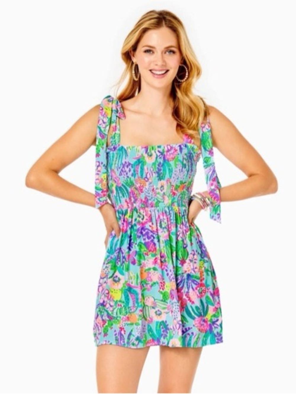 NWOT! Lilly Pulitzer Rivera Romper in "Me and My Zesty" print, Women’s XS